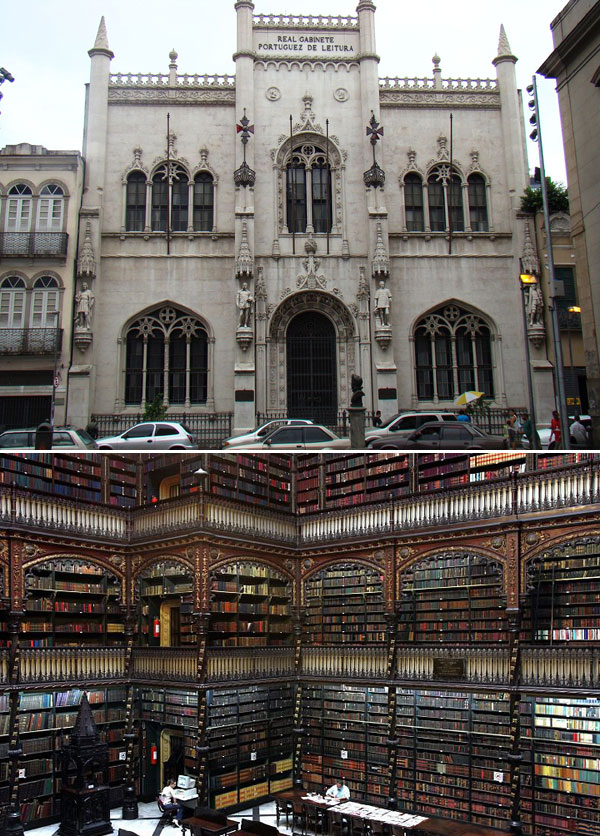 Fundada en 1837, la biblioteca de Rio de Janiero posee más de 350.000 volúmenes en su acervo bibliográfico, reuniendo obras raras de los siglos XVI, XVII, XVIII.