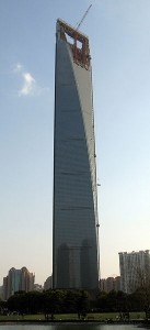 Shangai World Financial Center (492 m.)