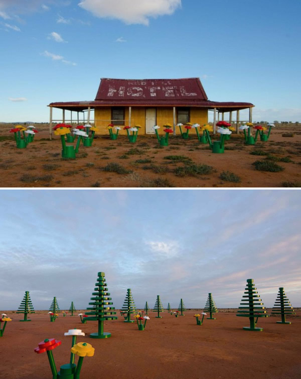 Bosque Lego, Broken Hill Desert (Australia)
