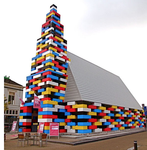 Iglesia de Lego, Enschede (Países Bajos)