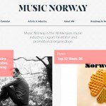 diseño web music norway